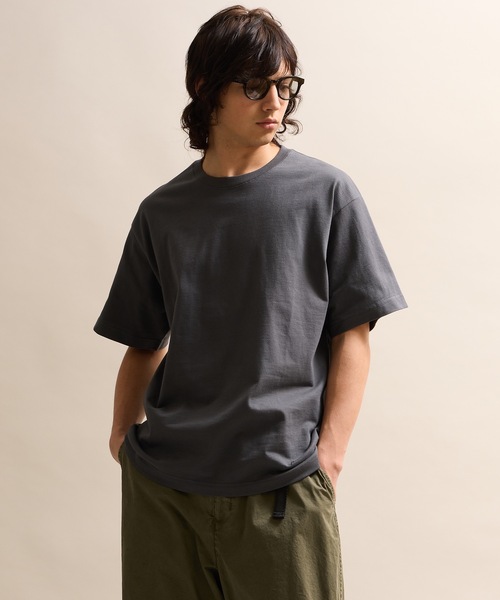 NUMBER (N)INE（ナンバーナイン）の「BASIC HEM PRINTED T-SHIRT / ベーシック ワンポイント ロゴプリント Tシャツ（Tシャツ/カットソー・メンズ・グレー/ブラック/ホワイト・M/L/XL）」の14枚目の写真