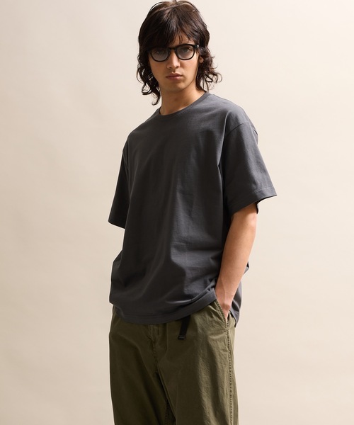 NUMBER (N)INE（ナンバーナイン）の「BASIC HEM PRINTED T-SHIRT / ベーシック ワンポイント ロゴプリント Tシャツ（Tシャツ/カットソー・メンズ・グレー/ブラック/ホワイト・M/L/XL）」の13枚目の写真
