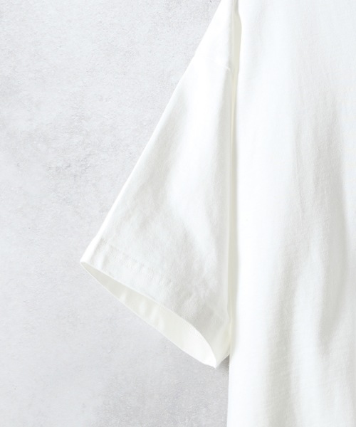 NUMBER (N)INE（ナンバーナイン）の「BASIC HEM PRINTED T-SHIRT / ベーシック ワンポイント ロゴプリント Tシャツ（Tシャツ/カットソー・メンズ・グレー/ブラック/ホワイト・M/L/XL）」の18枚目の写真