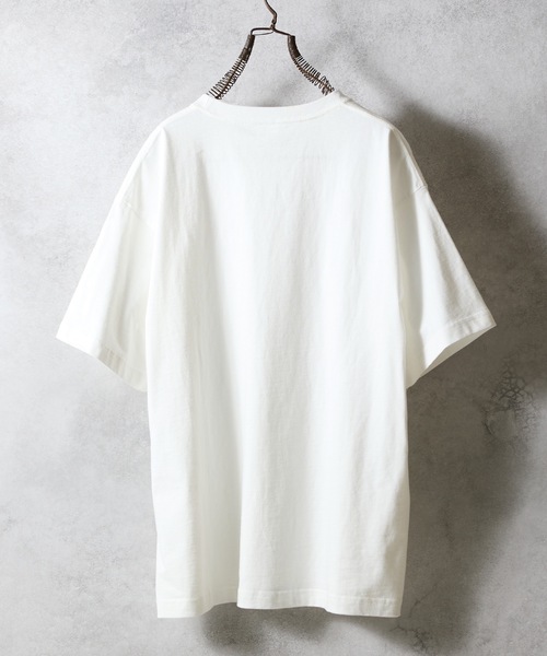 NUMBER (N)INE（ナンバーナイン）の「BASIC HEM PRINTED T-SHIRT / ベーシック ワンポイント ロゴプリント Tシャツ（Tシャツ/カットソー・メンズ・グレー/ブラック/ホワイト・M/L/XL）」の20枚目の写真