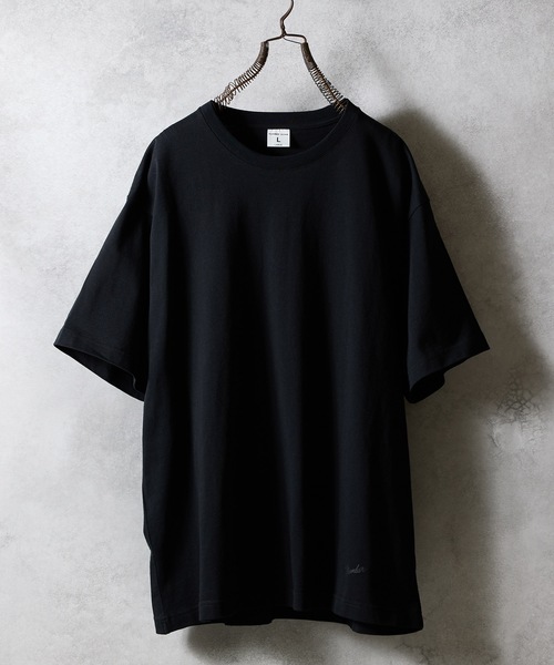 NUMBER (N)INE（ナンバーナイン）の「BASIC HEM PRINTED T-SHIRT / ベーシック ワンポイント ロゴプリント Tシャツ（Tシャツ/カットソー・メンズ・グレー/ブラック/ホワイト/ブラック×ホワイト/グレー×ホワイト・M/L/XL）」の16枚目の写真