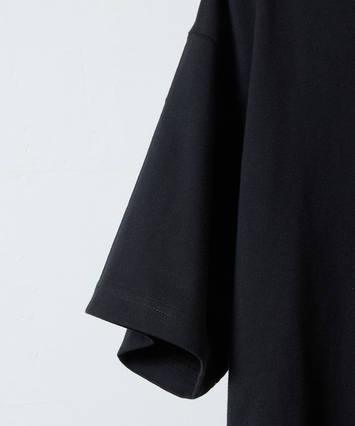 NUMBER (N)INE（ナンバーナイン）の「BASIC HEM PRINTED T-SHIRT / ベーシック ワンポイント ロゴプリント Tシャツ（Tシャツ/カットソー・メンズ・グレー/ブラック/ホワイト/ブラック×ホワイト/グレー×ホワイト・M/L/XL）」の19枚目の写真