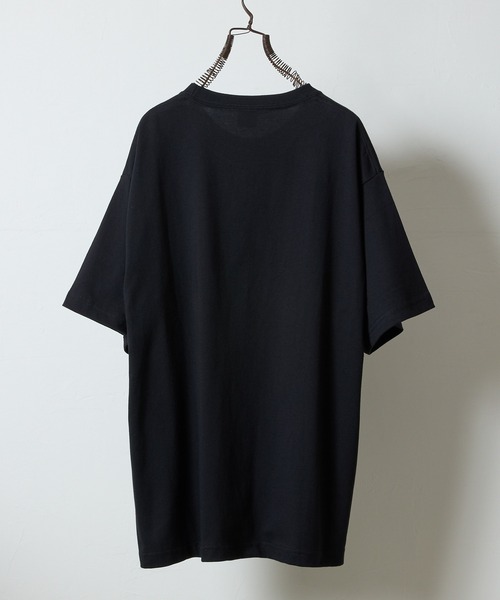 NUMBER (N)INE（ナンバーナイン）の「BASIC HEM PRINTED T-SHIRT / ベーシック ワンポイント ロゴプリント Tシャツ（Tシャツ/カットソー・メンズ・グレー/ブラック/ホワイト/ブラック×ホワイト/グレー×ホワイト・M/L/XL）」の21枚目の写真