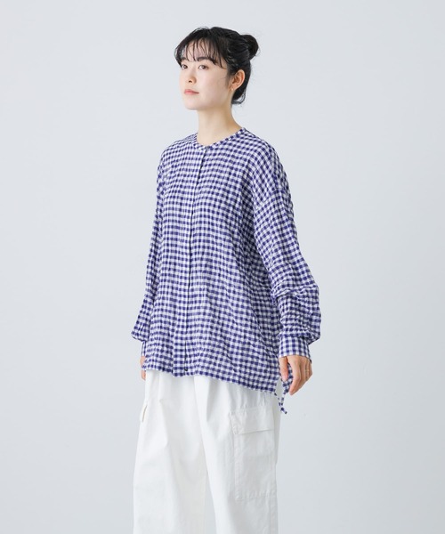 かぐれ（カグレ）の「チェックシャツカーディガン（シャツ/ブラウス