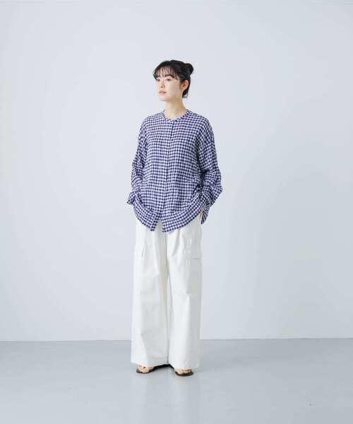 かぐれ　チェックシャツカーディガン かぐれ（カグレ）の「チェックシャツカーディガン（シャツ