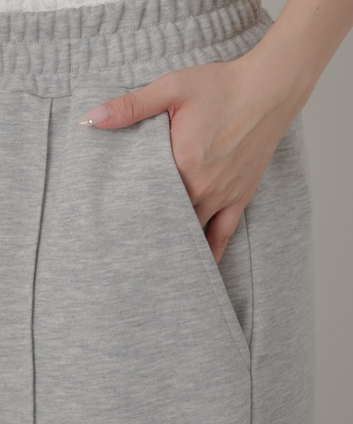 RAY CASSIN（レイカズン）の「【セットアイテム/セットアップ対応】ウエストレースレイヤードスウェットパンツ（スウェットパンツ・レディース・グレー/ホワイト/ブラック系その他2/ホワイト系その他・FREE/L）」の21枚目の写真