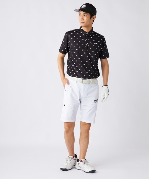 FILA GOLF(フィラゴルフ )の「【FILA GOLF/フィラゴルフ】8WAYショートパンツ ストレッチパンツ ゴルフ 撥水(その他パンツ・メンズ・ブラック/ホワイト/ネイビー・LARGE/X-LARGE/XX-LARGE/MEDIUM)」の4枚目の写真