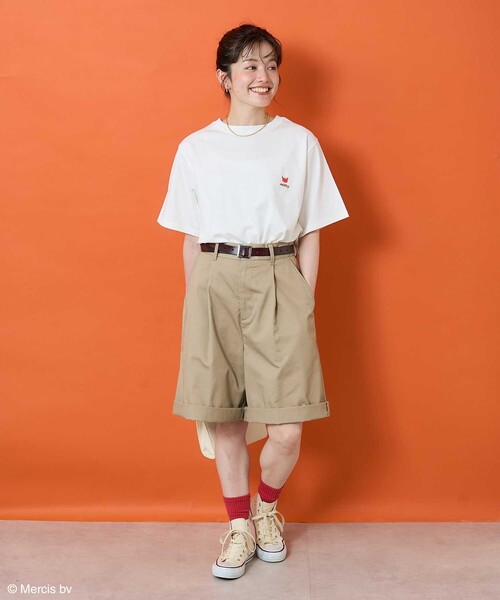 tシャツ miffy トースト バッグプリントロンT/ミッフィー レディース FREAK'S STORE tシャツ miffy トースト バッグプリントロンT