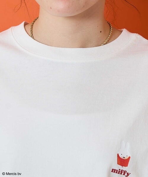 セール】miffy/ミッフィー miffy トースト プリントTシャツ