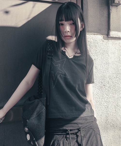 hug your skin  バグユアスキン　Tシャツ hug your skin(ハグユアスキン) Tシャツ・カットソー(レディース