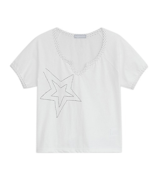 hug your skin  バグユアスキン　Tシャツ hug your skin(ハグユアスキン) Tシャツ・カットソー(レディース