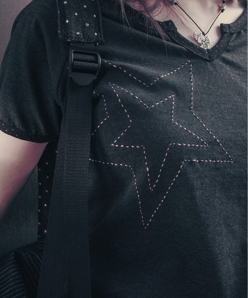 Boat neck shirring T (Gray) - hug your skin