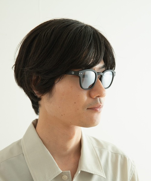 IZIPIZI（イジピジ）の「IZIPIZI　ライトカラーサングラス#C（メガネ・メンズ・ブラウン系その他/ブラック・ONE）」の11枚目の写真