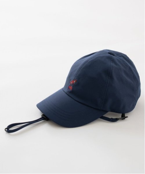 and D. petit main(アンドディープティマイン)の「コード付き刺繍CAP(キャップ・キッズ・ベージュ/ネイビー/ラベンダー・54cm/56cm)」の5枚目の写真