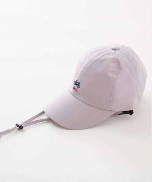 and D. petit main(アンドディープティマイン)の「コード付き刺繍CAP(キャップ・キッズ・ベージュ/ネイビー/ラベンダー・54cm/56cm)」の4枚目の写真