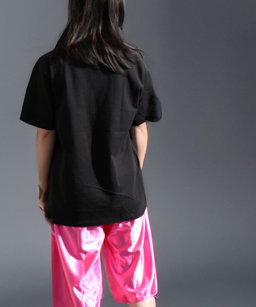 CHEER(チアー)の「DanceSaveTheWorldメッセージTシャツ(Tシャツ/カットソー・レディース・ホワイト/ブラック・S/M/L)」の6枚目の写真