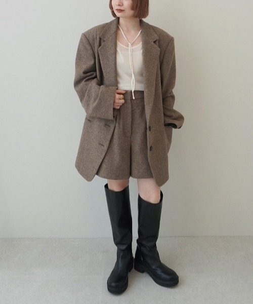 anuke アンヌーク ブーツ エコレザーロングブーツ anuke/アンヌーク】Eco leather Long Boots/エコレザーロングブーツを