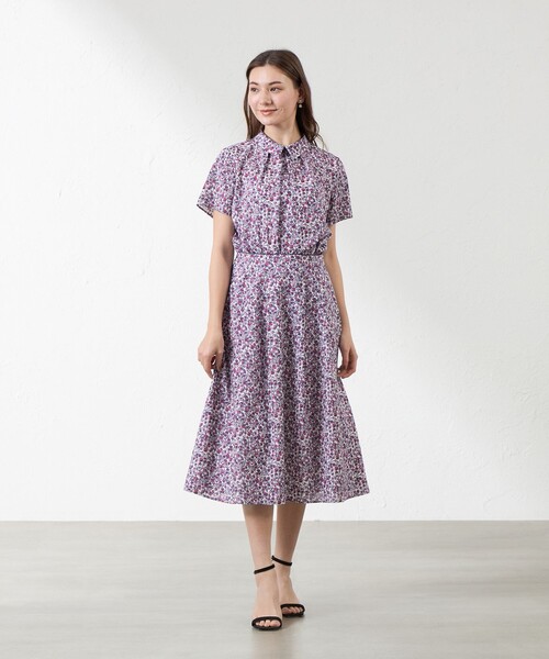 amaca（アマカ）の「Eliza's シャツカラーブラウス（シャツ/ブラウス・レディース・ピンク/ブルー系その他4・40/38）」の11枚目の写真