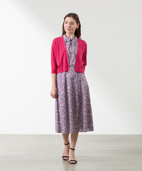 amaca（アマカ）の「Eliza's シャツカラーブラウス（シャツ/ブラウス・レディース・ピンク/ブルー系その他4・40/38）」の12枚目の写真