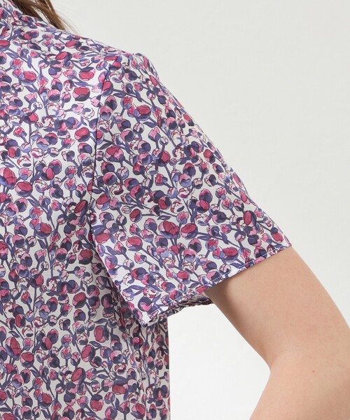 amaca（アマカ）の「Eliza's シャツカラーブラウス（シャツ/ブラウス・レディース・ピンク/ブルー系その他4・40/38）」の9枚目の写真