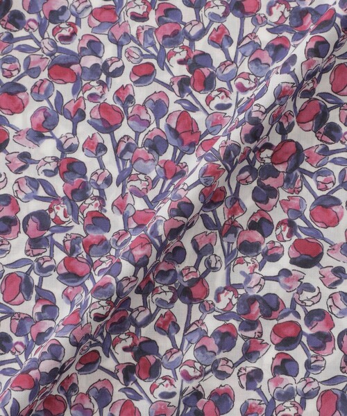 amaca（アマカ）の「Eliza's シャツカラーブラウス（シャツ/ブラウス・レディース・ピンク/ブルー系その他4・40/38）」の3枚目の写真