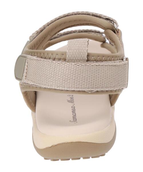 Samansa Mos2（サマンサ モスモス）の「スポーツサンダル（サンダル・レディース・ブラック/ベージュ・S/XL/L/M）」の12枚目の写真