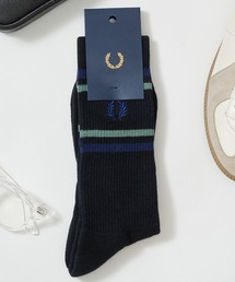 FRED PERRY（フレッドペリー）の「【FRED PERRY】RIBBED SPORTS SOCK C1153（ソックス/靴下・メンズ）」