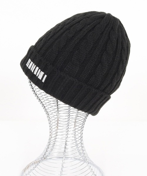 felkod(フィルコッド)の「mko12920- Barcode Embroidery Cable Knit Cap ケーブルニットキャップ(ニットキャップ/ビーニー・メンズ・ピンク系その他/グレー/ブラック×ピンク/ブラック×ホワイト・FREE)」の21枚目の写真