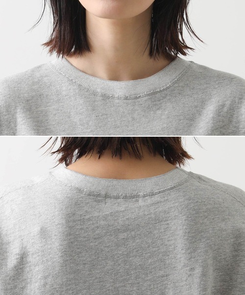Gready Brilliant（グレディブリリアン）の「ＬＵリネン裏毛フレンチカットソー（Tシャツ/カットソー・レディース・ライトベージュ/トップグレー・38）」の22枚目の写真