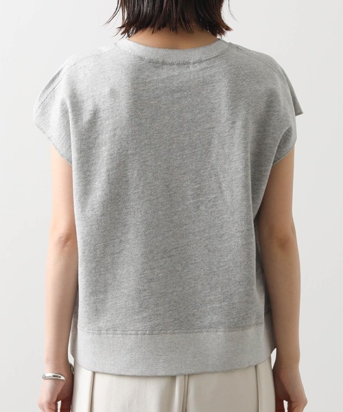Gready Brilliant（グレディブリリアン）の「ＬＵリネン裏毛フレンチカットソー（Tシャツ/カットソー・レディース・ライトベージュ/トップグレー・38）」の21枚目の写真