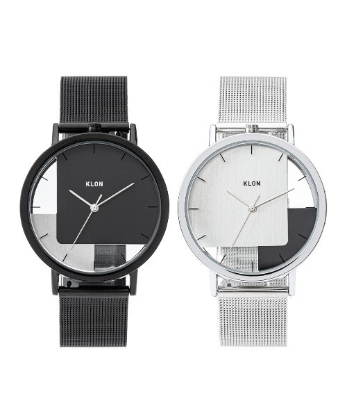 KLON INVISIBLE OVERLAPPING TILES 38mm (BLACK × SILVER)（アナログ