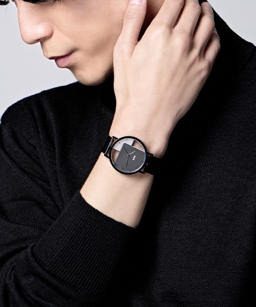 KLON INVISIBLE OVERLAPPING TILES 38mm (BLACK × SILVER)（アナログ