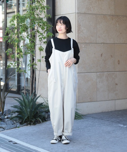 Brocante（ブロカント）の「[Brocante / ブロカント] ヴィンテージ天竺 ユニヴェルセルロンTシャツ（Tシャツ/カットソー・レディース・ブラック/ライトグレー/アイボリー・2）」の18枚目の写真
