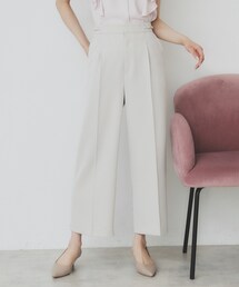 index | サイドビット付きストレッチワイドパンツ【洗濯機洗い可/吸水速乾/防シワ】(その他パンツ)