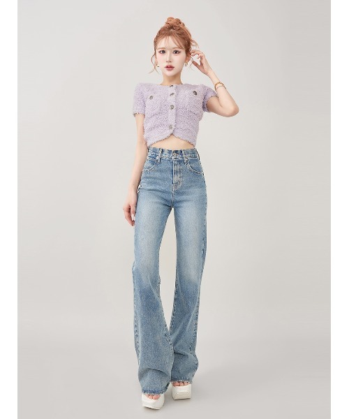 カラーツイードニットセットアップ（セットアップ）｜Darich