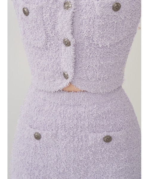 カラーツイードニットセットアップ（セットアップ）｜Darich