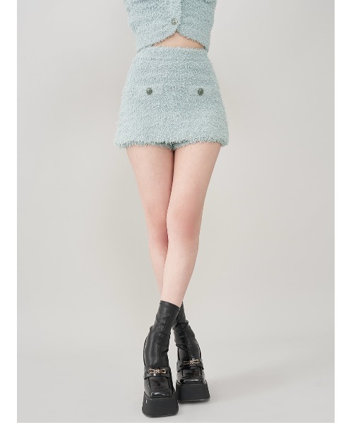 カラーツイードニットセットアップ（セットアップ）｜Darich