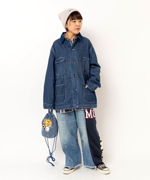 RNA（アールエヌエー）の「E5140 ＰＭ桃虎ミニショルダー（ショルダーバッグ・レディース・ブラック/ライトインディゴブルー/ブラック×ホワイト/カモフラージュ・FREE）」の15枚目の写真