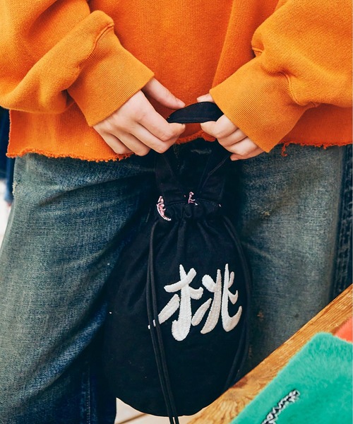 RNA（アールエヌエー）の「E5140 ＰＭ桃虎ミニショルダー（ショルダーバッグ・レディース・ブラック/ライトインディゴブルー/ブラック×ホワイト/カモフラージュ・FREE）」の22枚目の写真