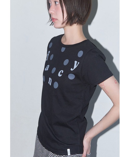 tシャツ A'GEM/9 × .kom 「FANCY CLUB/ファンシークラブ」 Dot Fade Fancy Tee/ドットフェイド ファンシー A'GEM/9 × .kom 『FANCY CLUB/ファンシークラブ』 Dot Fade