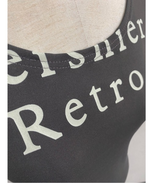 LADY LIKE(レディライク)の「ラウンドネックロゴTシャツ(Tシャツ/カットソー・レディース・チャコールグレー/ベージュ・M)」の22枚目の写真