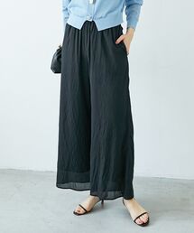 le.coeur blanc | リネンライクシアーボイルイージーパンツ(その他パンツ)