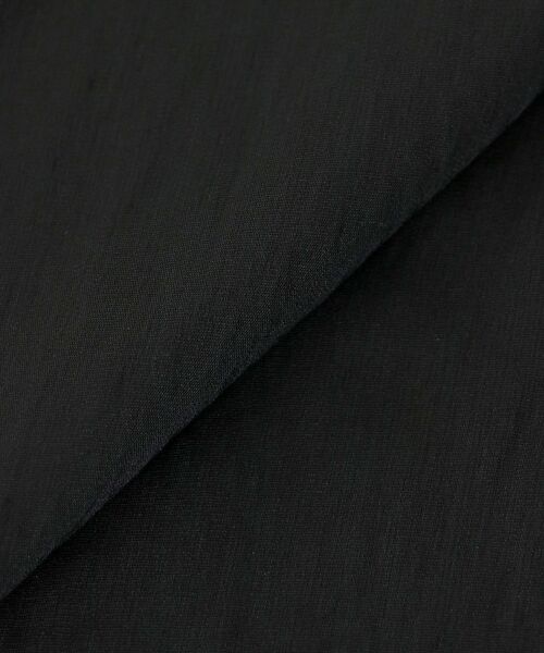 le.coeur blanc(ルクールブラン)の「リネンライクシアーボイルイージーパンツ(その他パンツ・レディース・ブラウン/ブラック・38)」の15枚目の写真