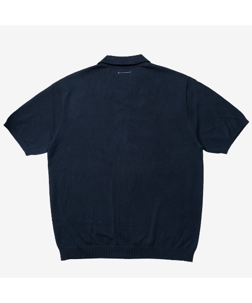 ポロシャツ ポロ 「hatoooooooooo」Knit tee スタイル半袖ポロシャツニットティー/サマーニット レディース ポロシャツ ポロ 「hatoooooooooo」Knit tee スタイル半袖