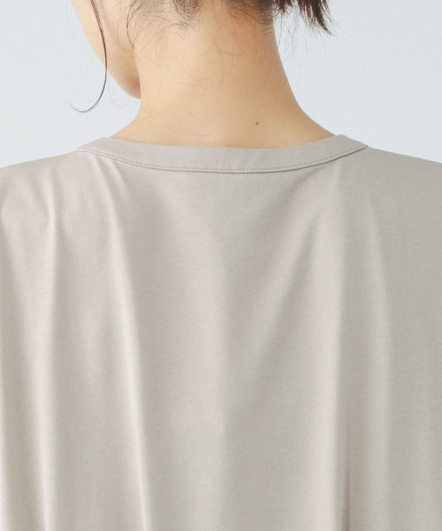 GLOBAL WORK（グローバルワーク）の「リッチクリーンペプラム/289379（Tシャツ/カットソー・レディース・ブラック/グレイッシュベージュ/グリーン系その他7・LARGE/MEDIUM）」の11枚目の写真
