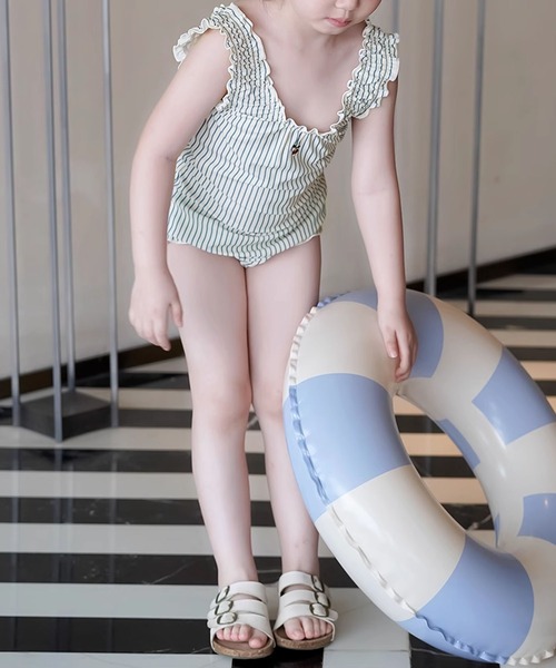 aimoha（アイモハ）の「【aimoha-KIDS-】水着 (SS)（水着・キッズ・イエロー/ピンク/ブルー・90/100/110/120/130）」の5枚目の写真
