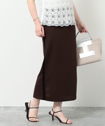 MICO COULIER | カットジョーゼットタイトスカート(スカート)