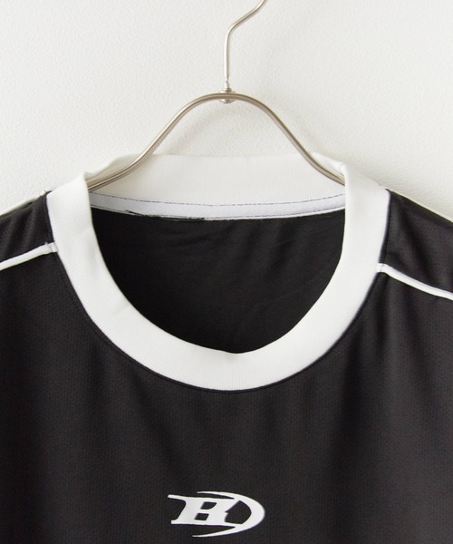 Theater code(シアターコード)の「Sporty Line Design T-Shirt/スポーティー ラインデザインTシャツ 秋 秋服メンズ 2026年秋冬(Tシャツ/カットソー・メンズ・ホワイト/ブラック・M/L)」の9枚目の写真