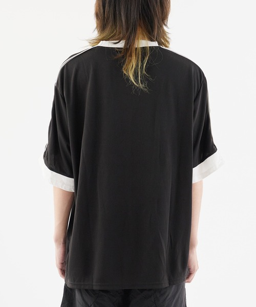 Theater code(シアターコード)の「Sporty Line Design T-Shirt/スポーティー ラインデザインTシャツ 秋 秋服メンズ 2026年秋冬(Tシャツ/カットソー・メンズ・ホワイト/ブラック・M/L)」の16枚目の写真