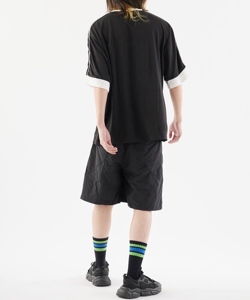 Theater code(シアターコード)の「Sporty Line Design T-Shirt/スポーティー ラインデザインTシャツ 秋 秋服メンズ 2026年秋冬(Tシャツ/カットソー・メンズ・ホワイト/ブラック・M/L)」の19枚目の写真